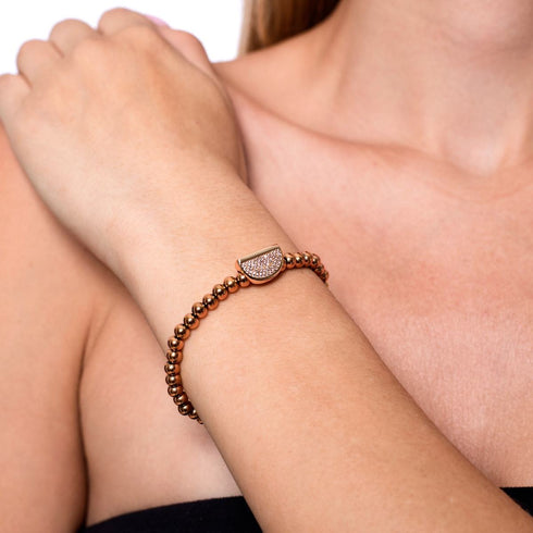 Juicy | 18k Rose Gold | Crystal Melon